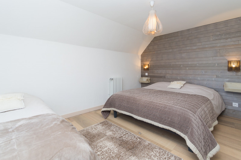 Chambre 3, 3 personnes au 1er étage - © Gîtes de France Chambre 3, 3 personnes au 1er étage