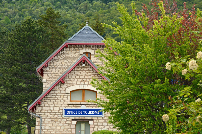 Vue extérieure du Bureau d'Information touristique - © L.Martin Vue extérieure du Bureau d'Information touristique