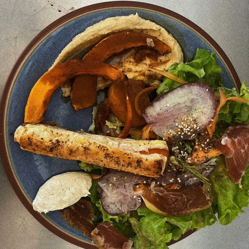 Assiette rustique