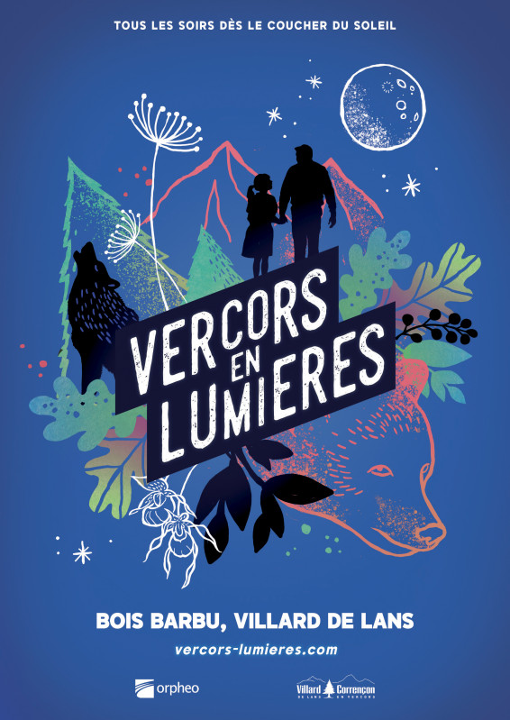 Vercors en lumières_Villard-de-Lans - © Orpheo Vercors en lumières_Villard-de-Lans