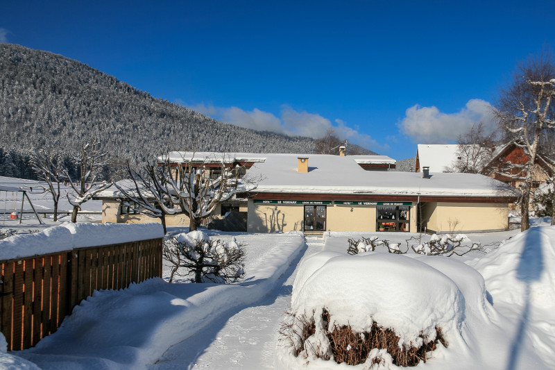 Hôtel Le Vernay en hiver