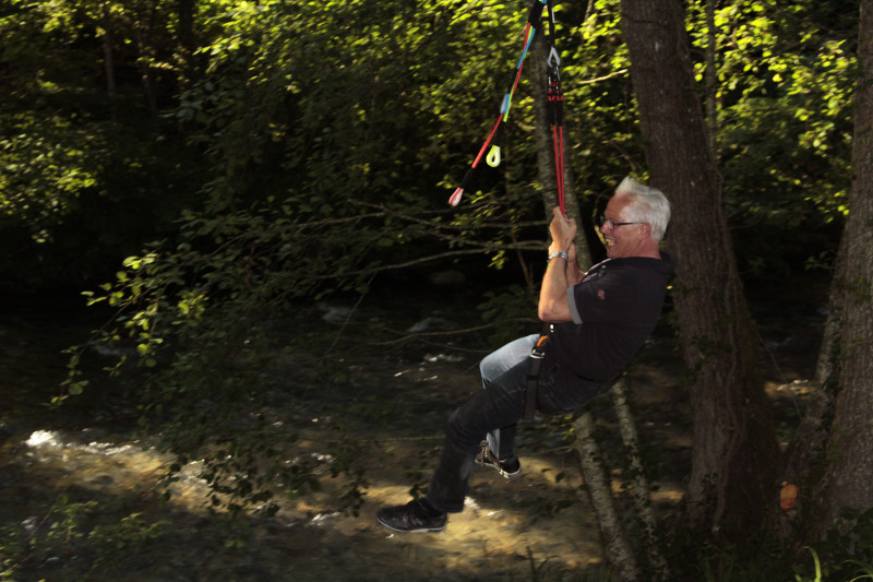 Parc d'aventure, l'Arbre à fil à Saint Jean en Royans est ouvert à tous !