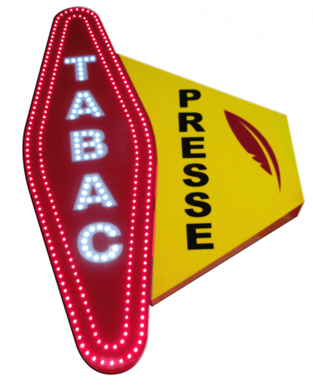 Enseigne Tabac Presse AU CAPRICE DES NEIGES