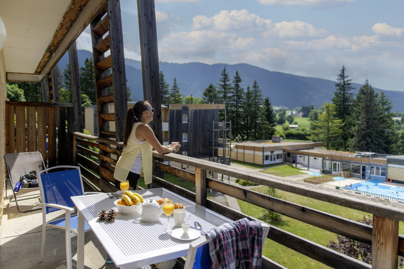 vue depuis une terrasse