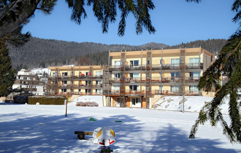 vue extérieure en hiver