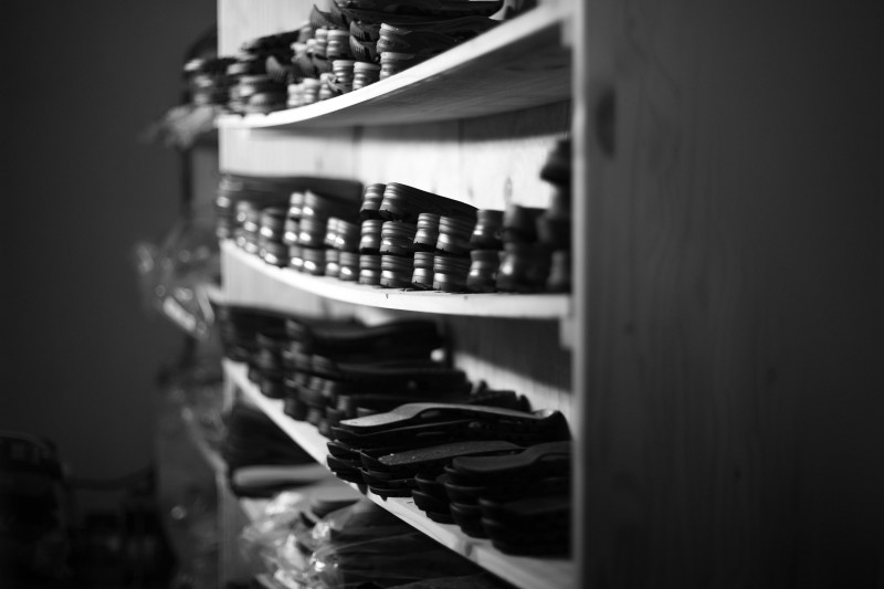 stock de semelles pour chaussures
