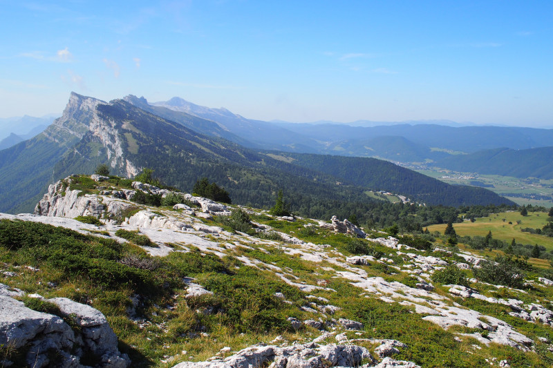 Vue du Moucherotte - © C. Favier Vue du Moucherotte