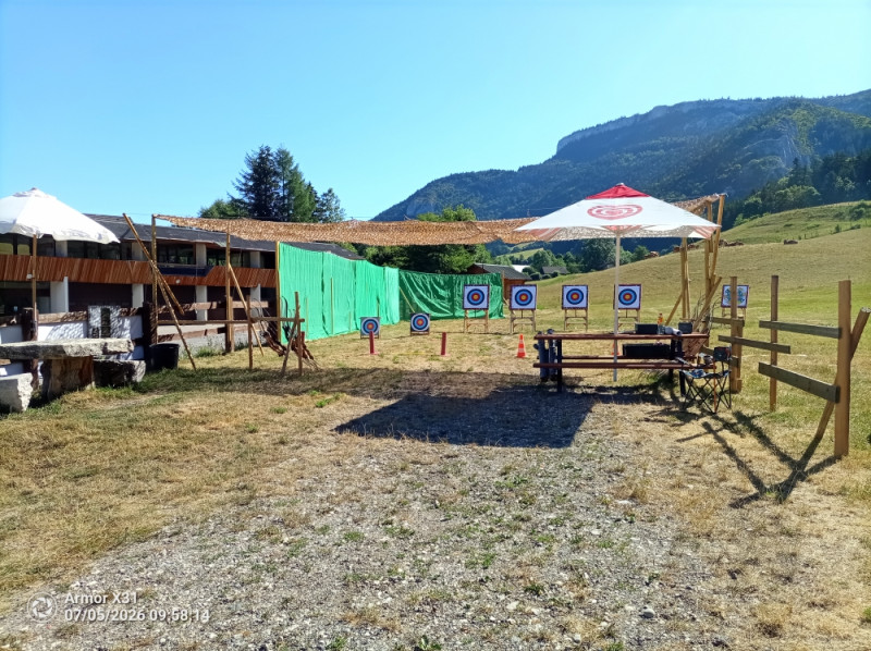 Site de tir à l'arc à Lans en Vercors