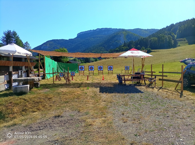 Site de tir à l'arc à Lans en Vercors