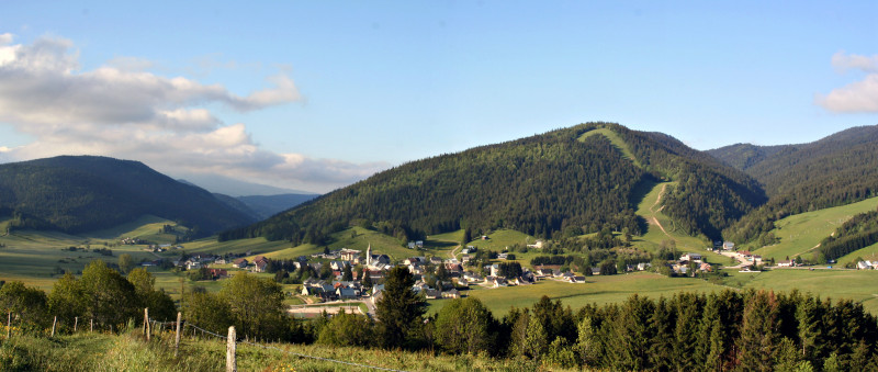 A la découverte des deux villages, départ Autrans - Circuit VTT n°12 - Bleu