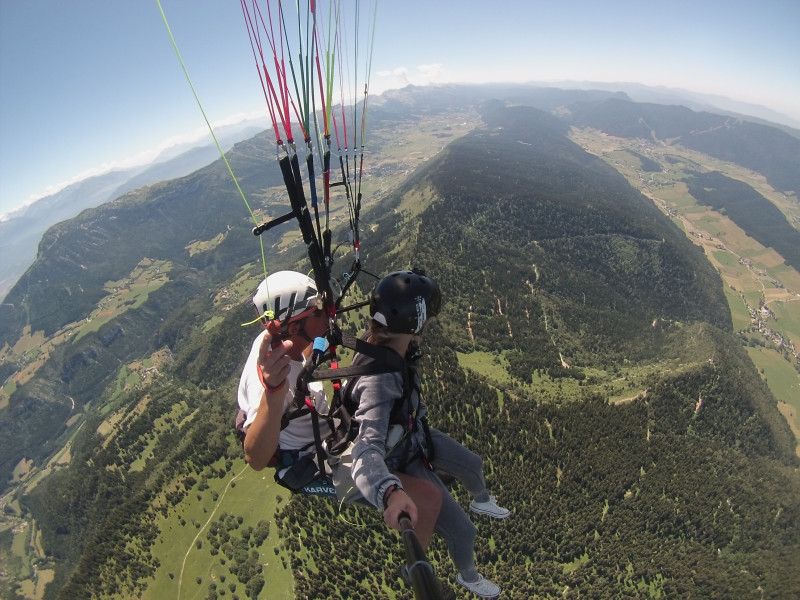 Sortie parapente