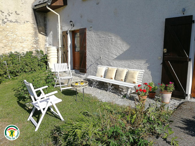 Le jardin à l'entrée