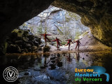 Spéléo avec le Bureau des Moniteurs du Vercors