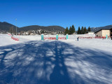 Stade de ski de fond à 100m