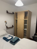 Chambre double avec placard