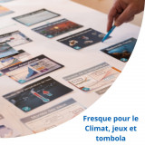 Visuel de la fresque du climat du Challenge des Alpes_Lans-en-Vercors