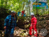 Spéléo Grotte de la Ture - initiation famille