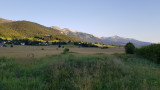 Vue paysagère sur les montagnes