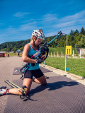 Initiez-vous au biathlon sur roulettes en été