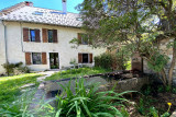 jardin et fontaine