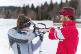 Leçon de biathlon