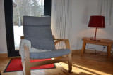 1 rocking chair (+1 fauteuil pliant)