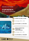 Affiche de l'exposition de Jean-Paul Gouttenoire - Entre mer et montagne_Lans-en-Vercors