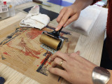 Atelier gravure avec Sabrina Pelloux-Prayer_Lans-en-Vercors
