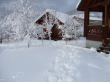 Chalet le Moucherotte enneigé