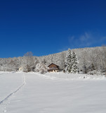 vue depuis les pistes de ski de fond
