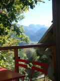 vue de la terrasse
