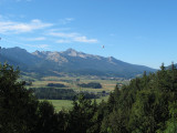Vue sur la plaine du val de Lans