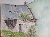 Aquarelle de l'Exposition de Nicole Jallifier-Verne Nicole - L'âme du Vercors au pinceau_Lans-en-Vercors