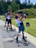 Cours biathlon ski-roue