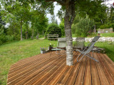 Vue terrasse et jardin
