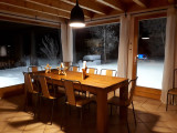 Coin repas en hiver
