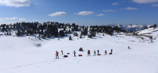 Photo d'une aventure Nordique sur 2 journée/1 nuit_Lans-en-Vercors