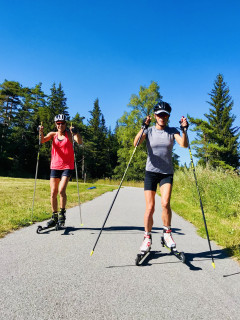 ski à roulettes