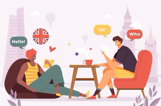 Dessin pour imager la conversation en Anglais_Lans-en-Vercors