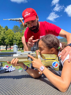 Biathlon été - © ESF Autrans Biathlon été