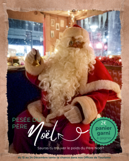 La pesée du Père Noël_Autrans-Méaudre en Vercors La pesée du Père Noël_Autrans-Méaudre en Vercors