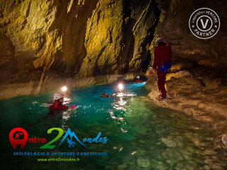 Antre 2 Mondes, Spéléologie Vercors - © A2M spéléo / Karima Bik Antre 2 Mondes, Spéléologie Vercors