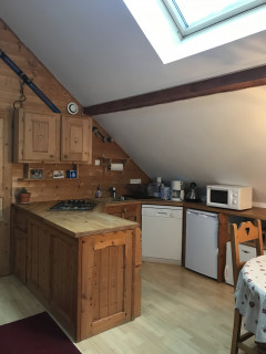 Cuisine ouverte - © Gîtes de la Planta Cuisine ouverte