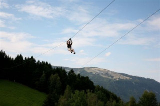 Phot de la grande tyrolienne