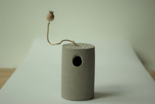 Soliflore en grès- Aurélie Ramain-Terre en Vercors Soliflore en grès- Aurélie Ramain-Terre en Vercors