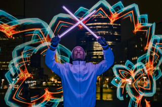 Spectacle : LED Show_Autrans-Méaudre en Vercors