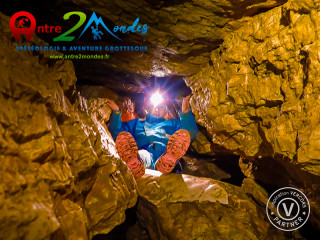 Spéléo Grotte de la Ture aux Trésors - initiation famille Spéléo Grotte de la Ture aux Trésors - initiation famille