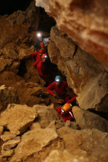 Spéléologie avec Vercors Aventure
