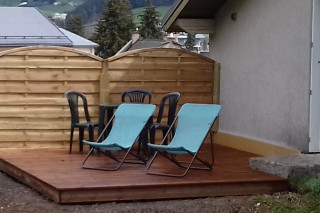 terrasse ouest - © Clévacances terrasse ouest