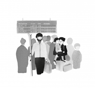 Planche du livre de Fahimeh_Exposition VIVANTES de Marine Wagon_Lans-en-Vercors